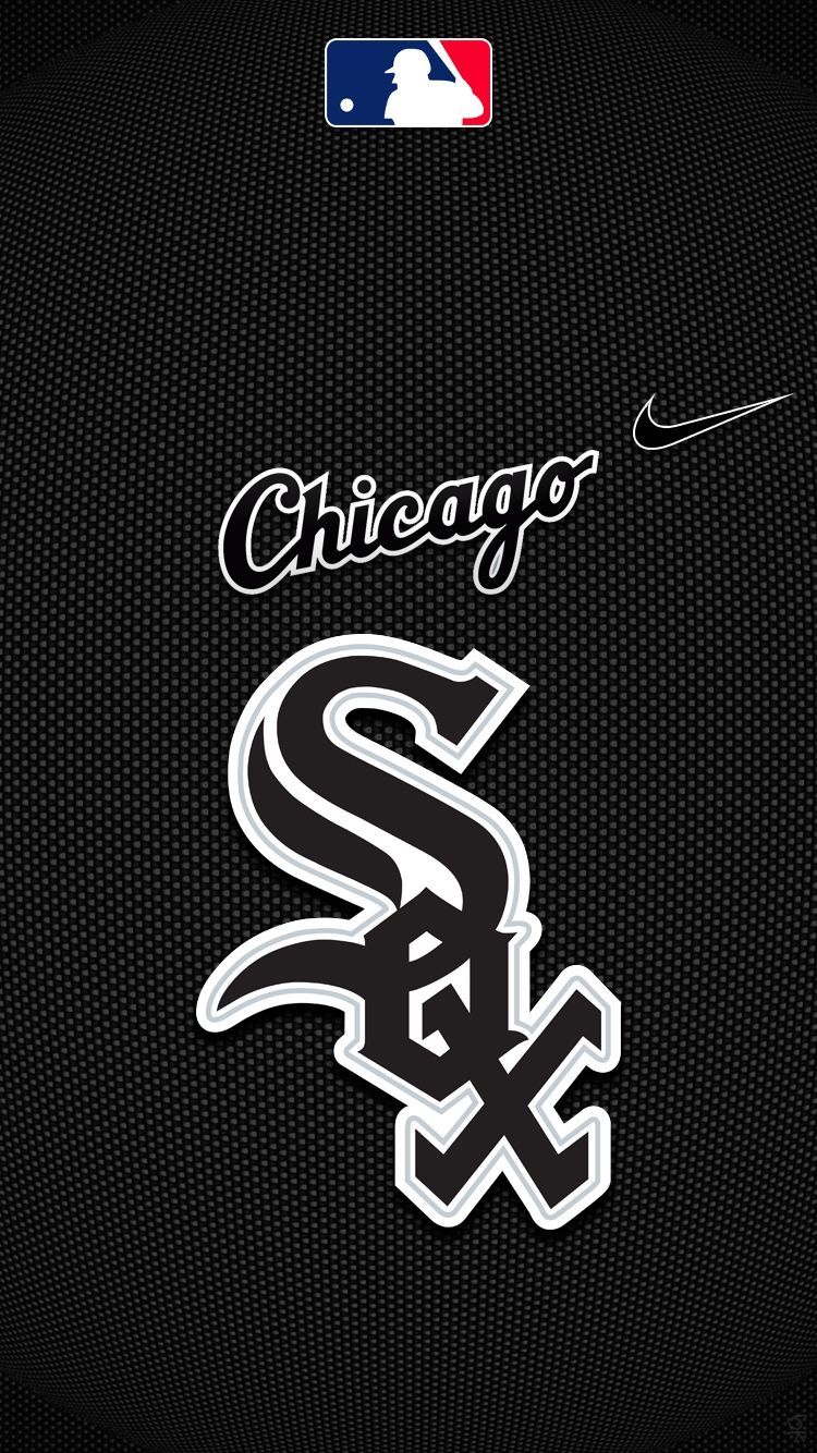 Logo Chicago White Sox Nike, swoosh, 750x1334 Full HD Verticale, iPhone