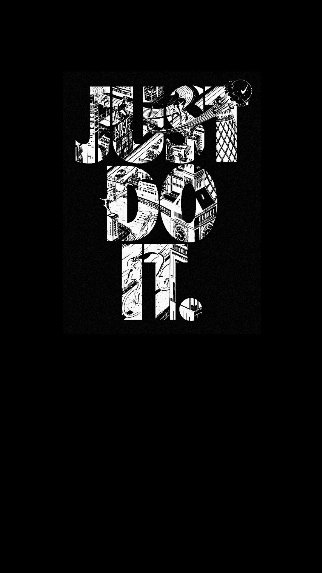 Logo Nike fiammeggiante scuro, 1920x1200 WUXGA, Desktop