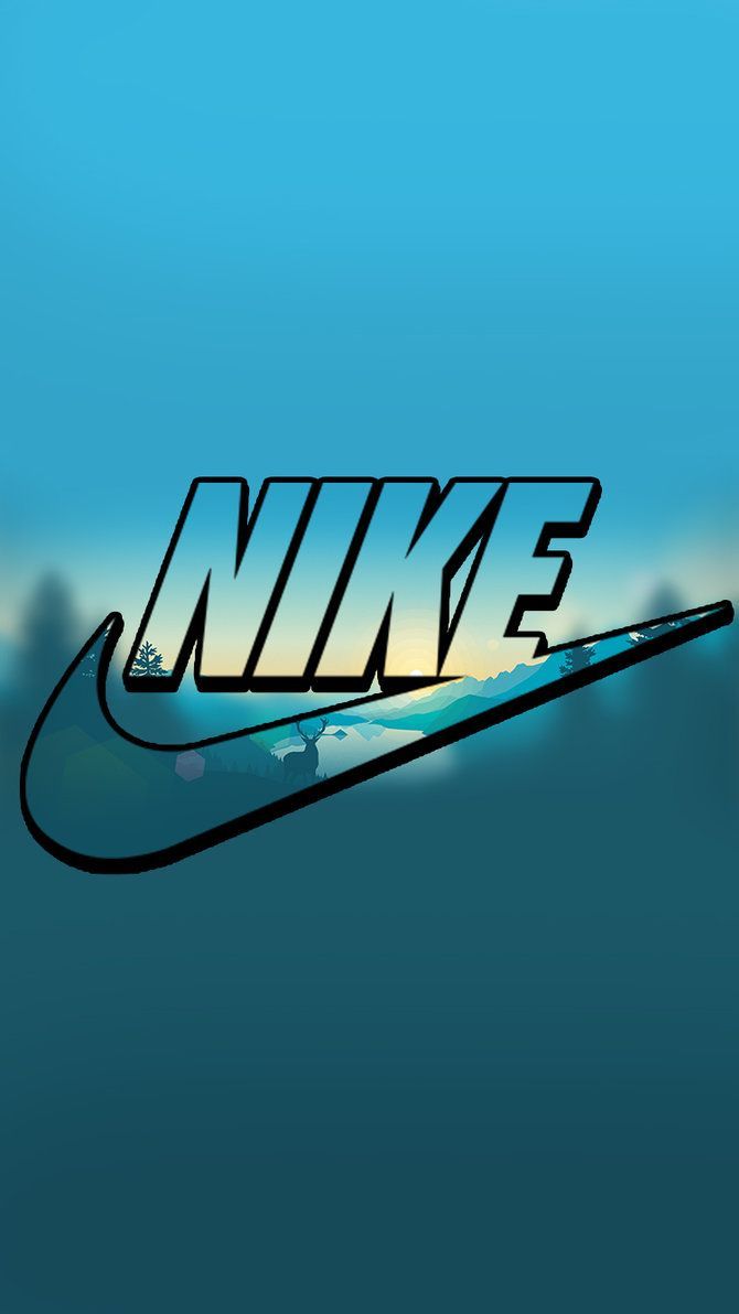 Logo Nike acqua turchese, 736x1105 Verticale, Telefono