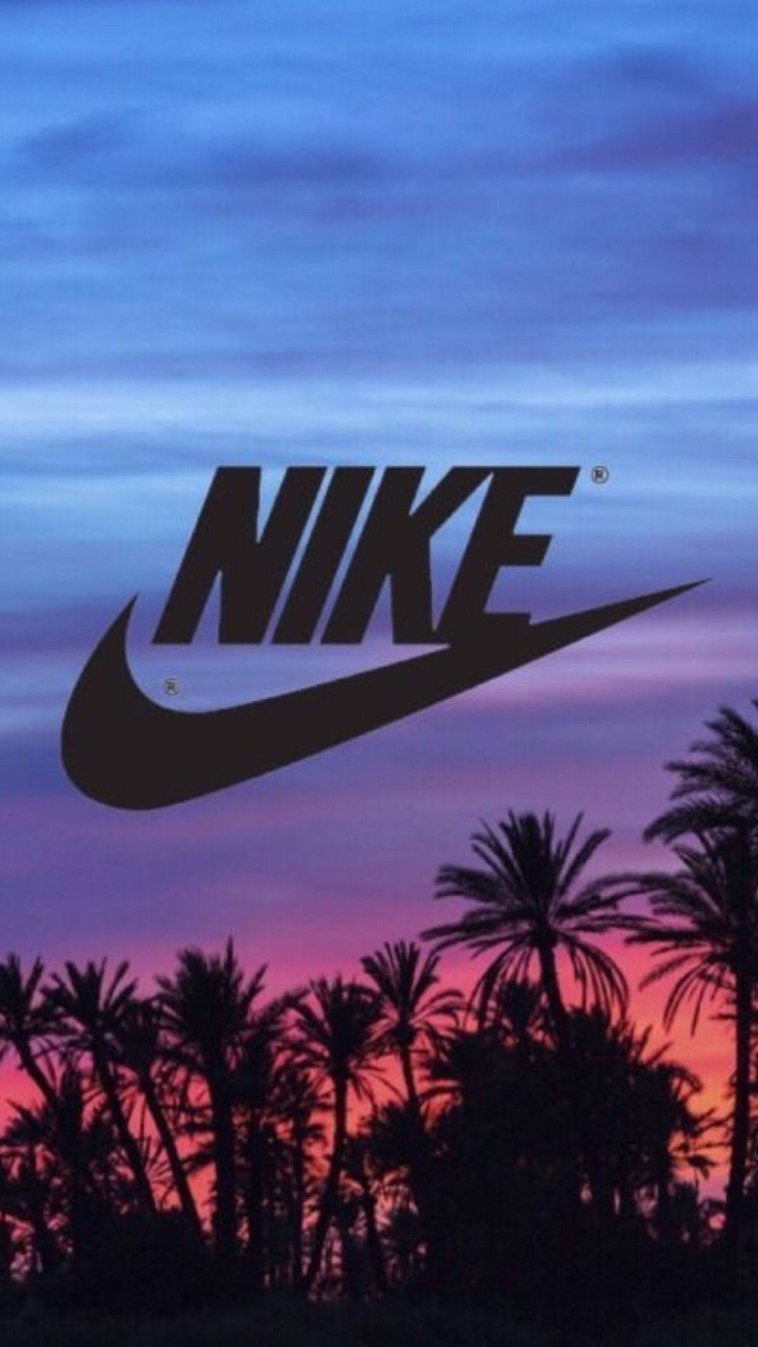Logo Nike tramonto viola, 1080x1920 Full HD Verticale, Samsung Galaxy