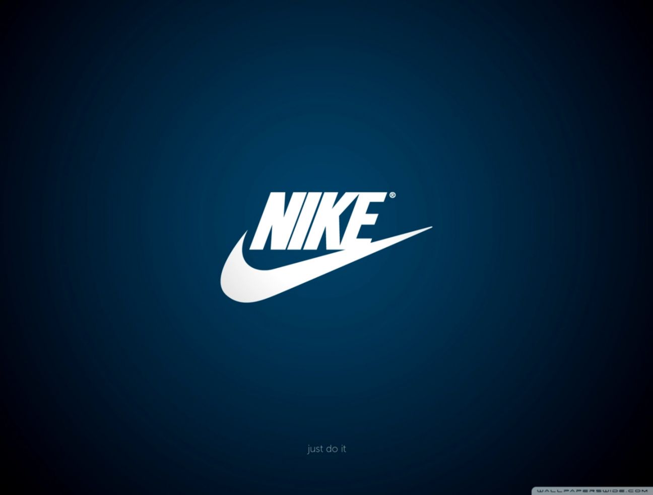 Logo Nike blu spaziale, 1920x1080 Full HD, Desktop