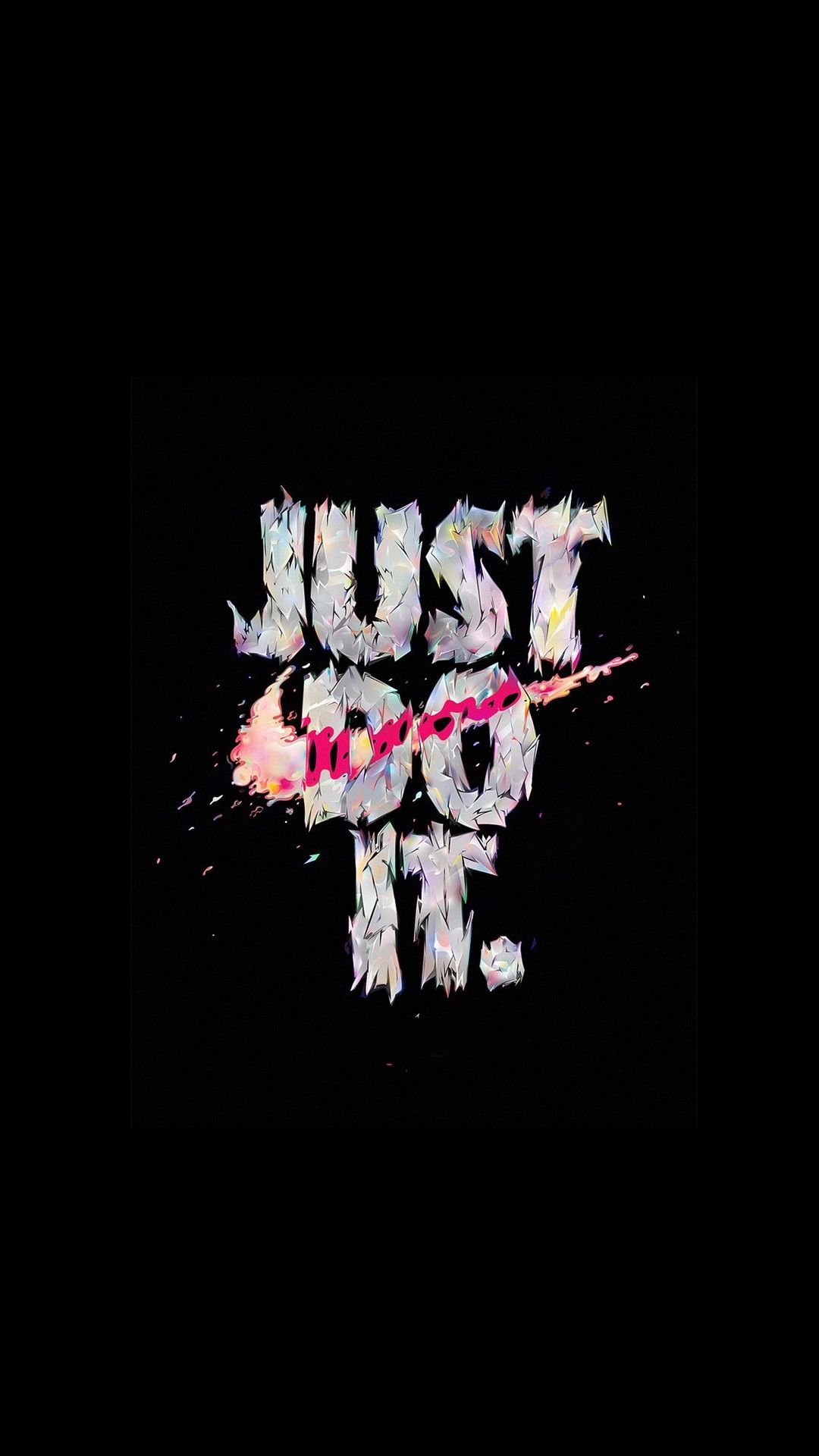Logo Nike rosso su nero, 1242x2208 Full HD Verticale, iPhone Pro