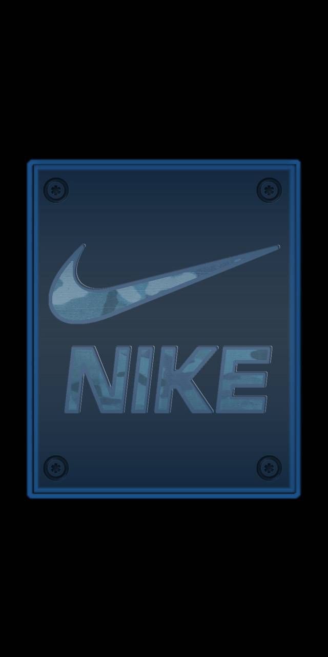 Logo Nike blu astratto, 1280x1024 720p, PC