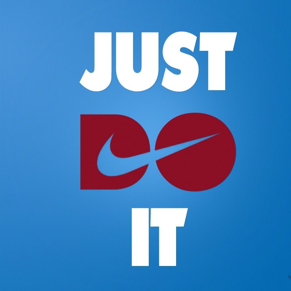 Logo Nike Just Do It, 1024x1024 HD, Desktop
