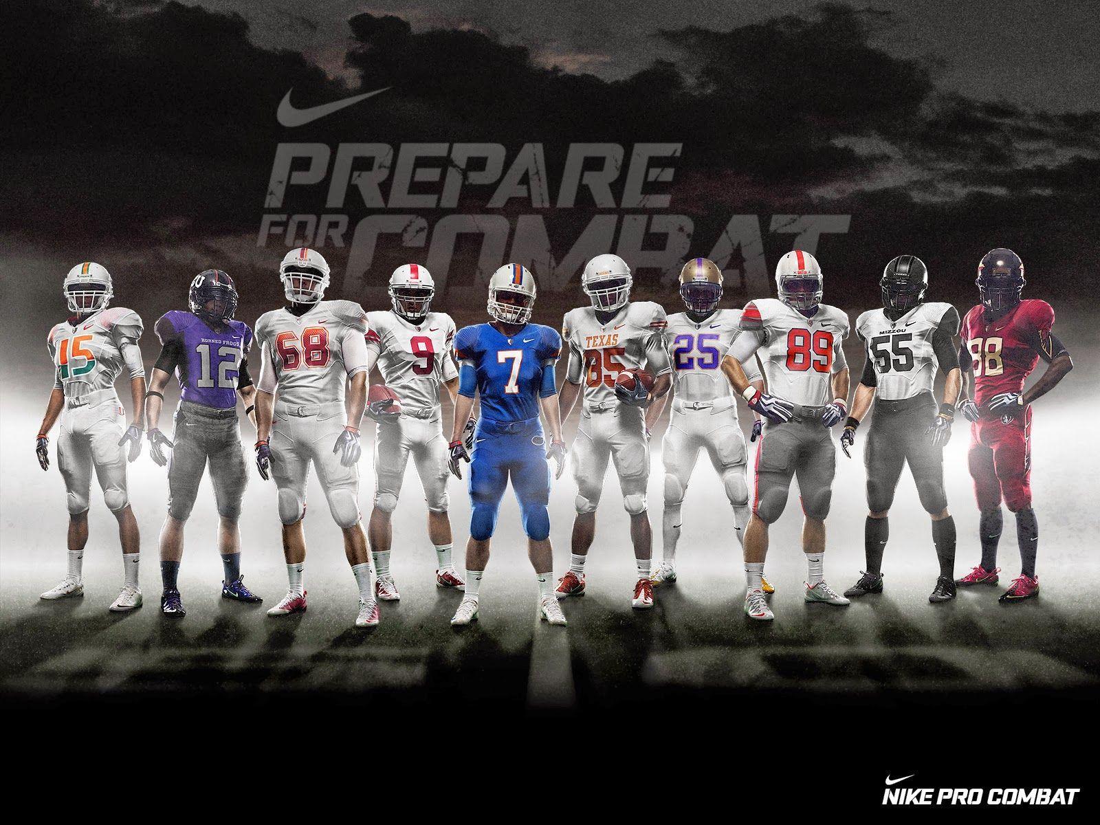Giocatori football americano Nike Combat, 1600x1200 HD Ready, Acer Nitro