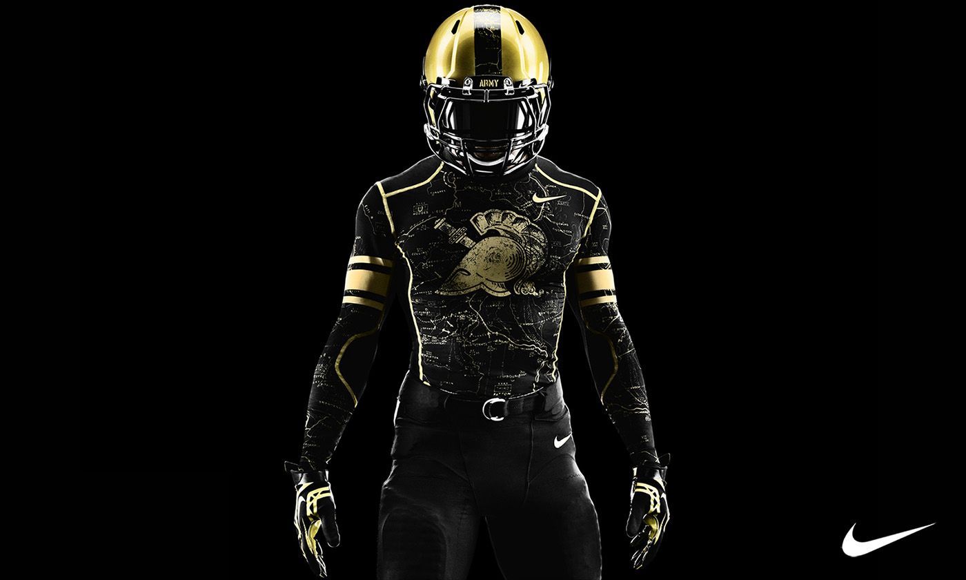 Divisa football americano Nike nera, swoosh, 1400x840 720p, PC