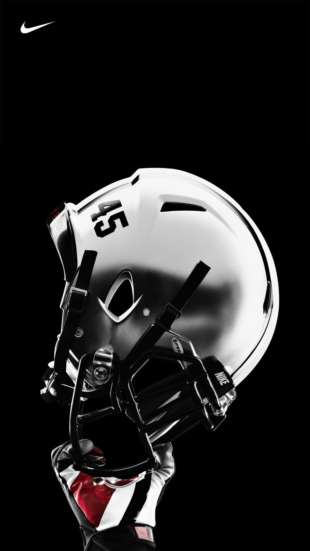 Casco football americano Nike, 1080x1920 Verticale, Telefono