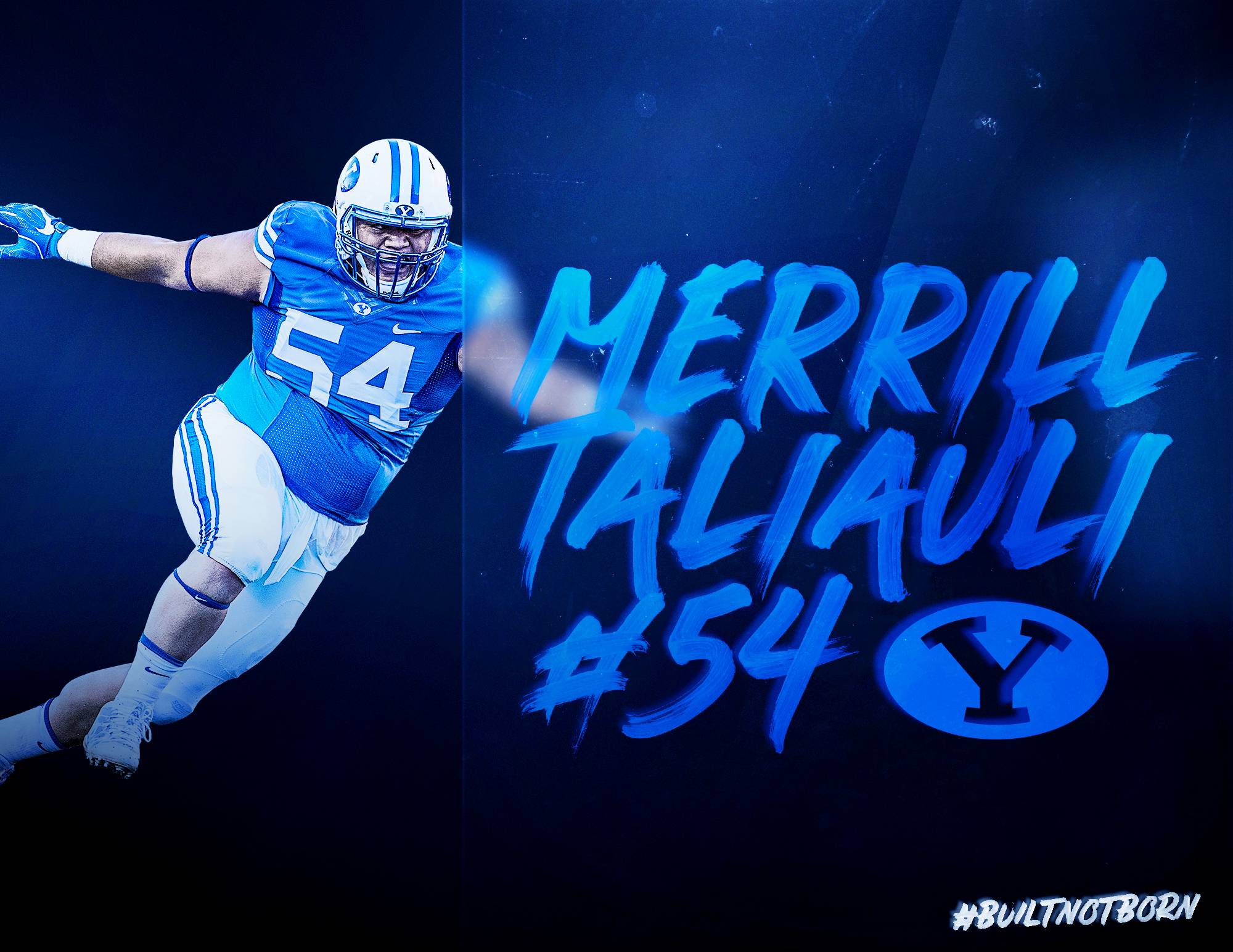 Giocatore football americano BYU Cougars, 2000x1545 alta risoluzione, Desktop