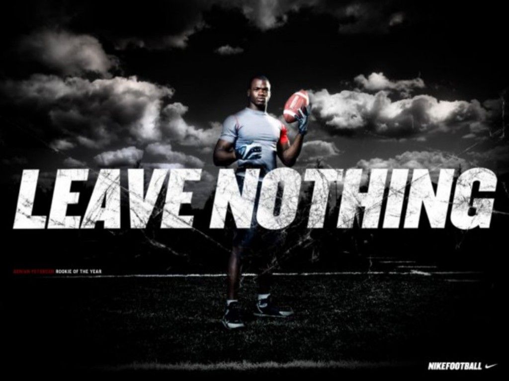 Giocatore football americano Nike blu, 1920x1080 Full HD, PC