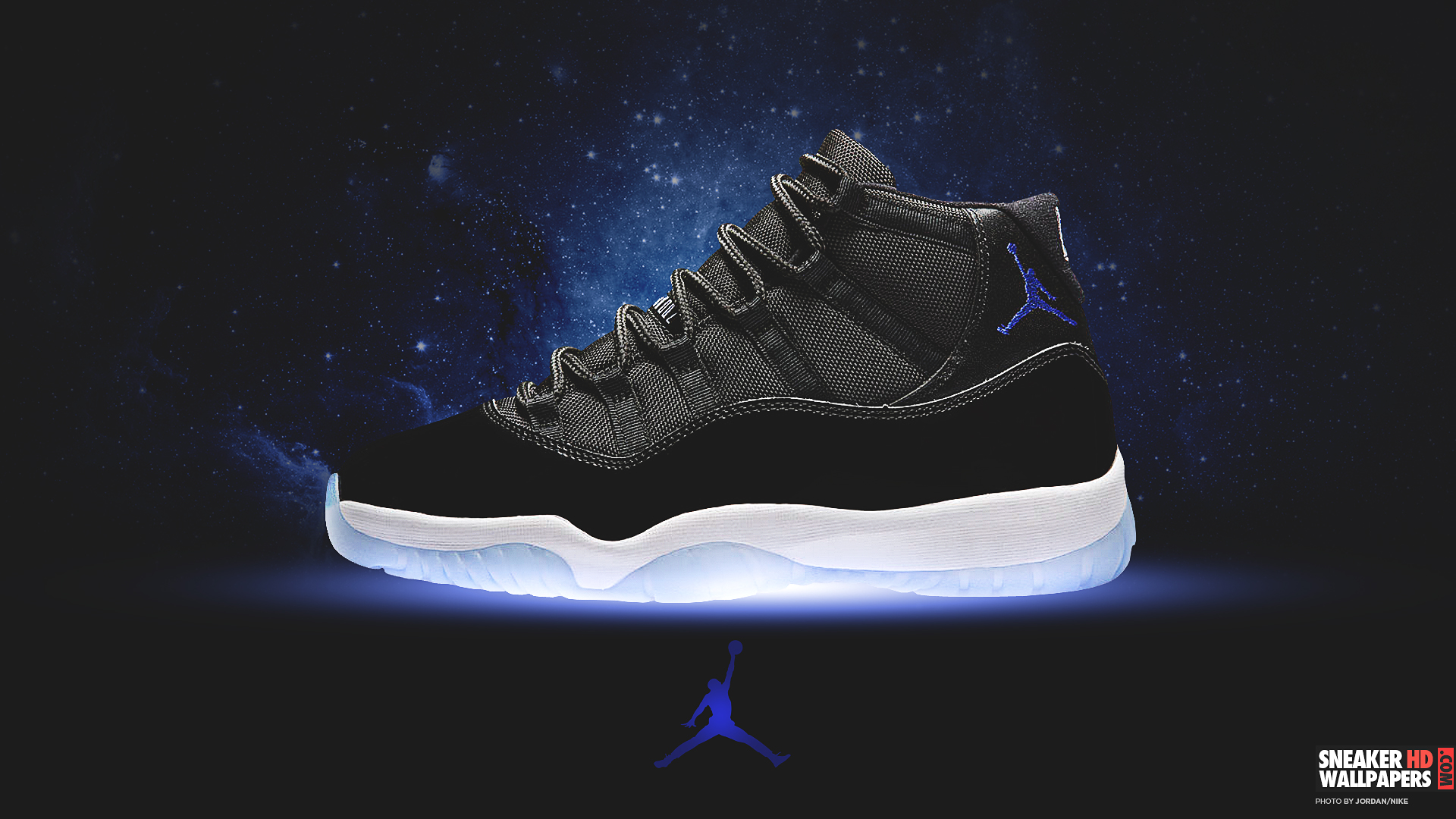 Sneaker Jordan 11 nera spazio, 1920x1080 1080p, Desktop