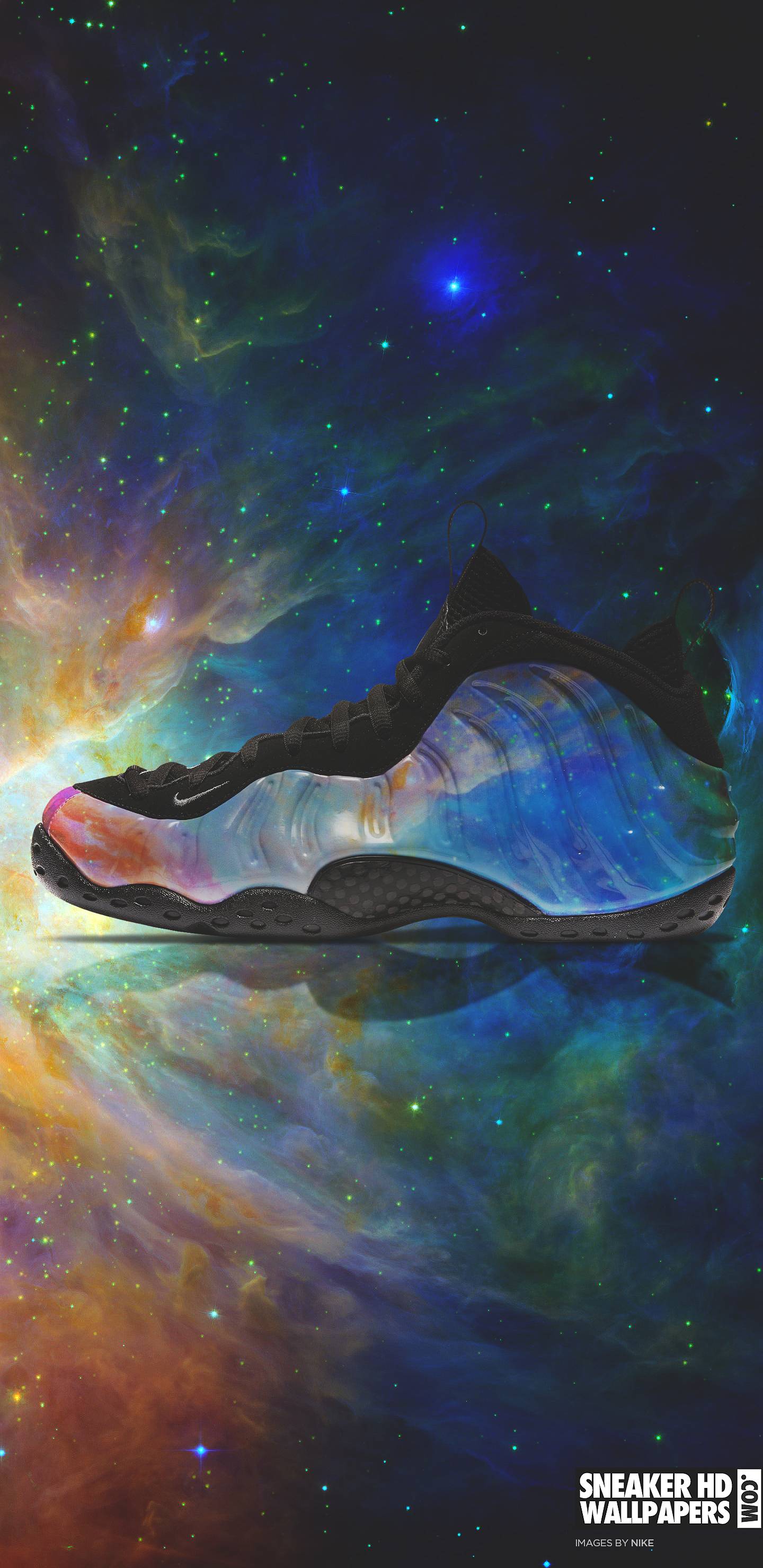Sneaker Nike su nebulosa spaziale, 1440x2960 Verticale, Xiaomi
