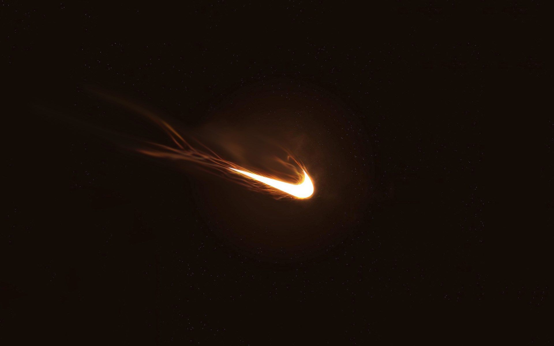 Logo Nike su nuvole scure, 736x1110 Verticale, Mobile
