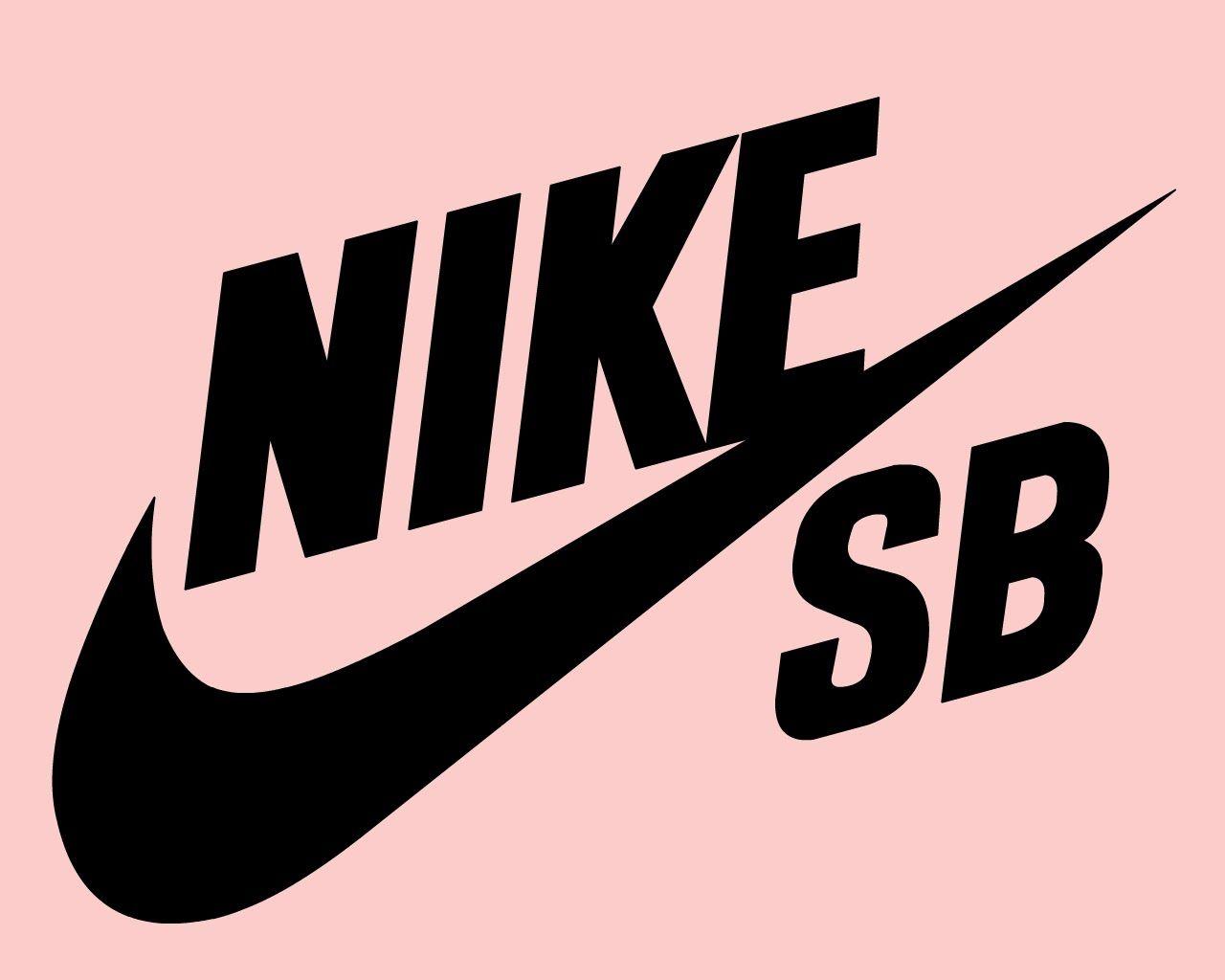 Logo Nike bianco sfondo rosa, 1082x1920 Full HD Verticale, Smartphone