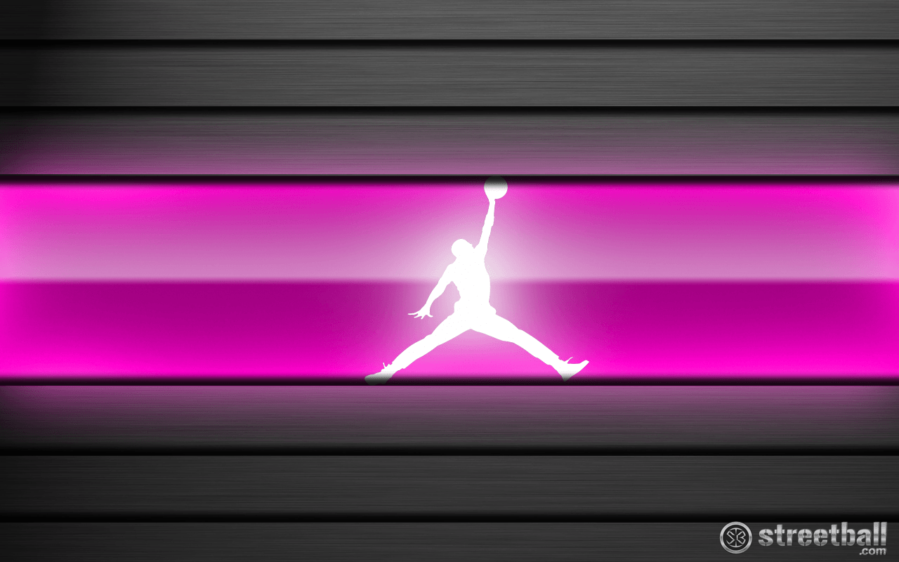 Sneaker Jordan nere pattern rosa, 871x1600 Verticale, Mobile