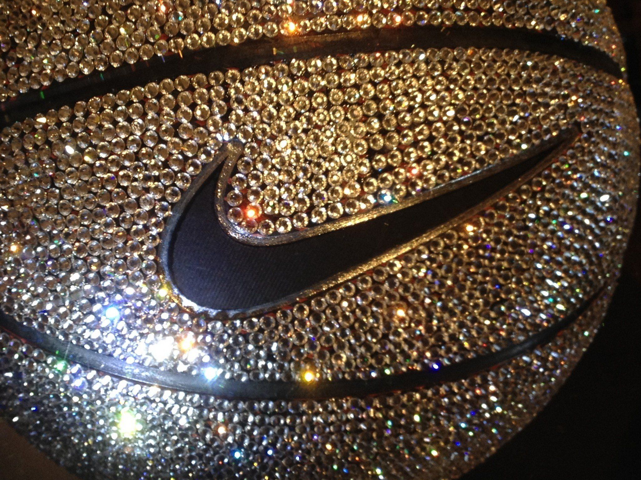 Pallone Nike glitter dorato, swoosh, 2048x1536 Hi-Res, Desktop