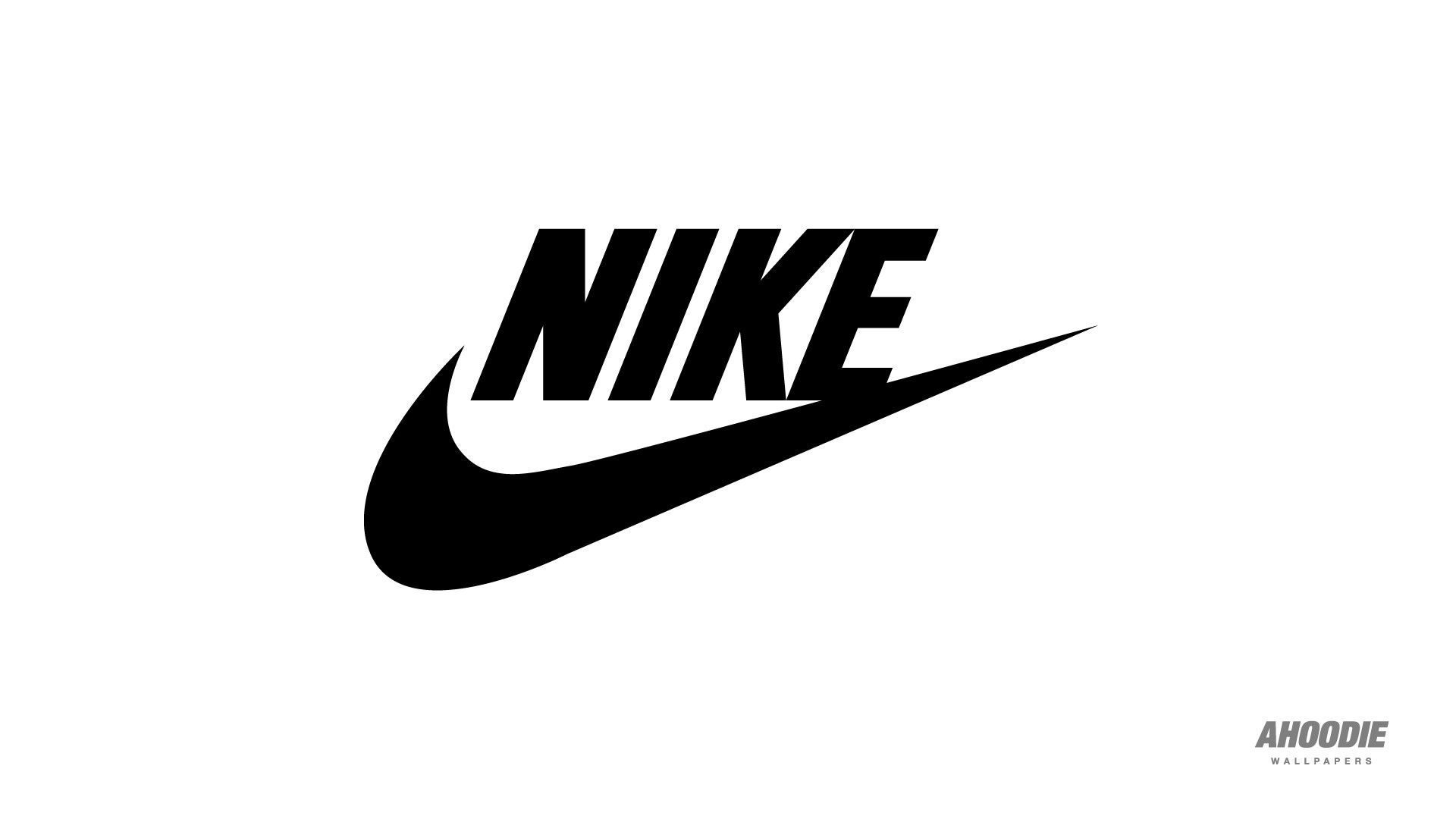 Logo Nike arancione sfondo nero, 6544x3263 4K Ultra HD, Monitor 4K