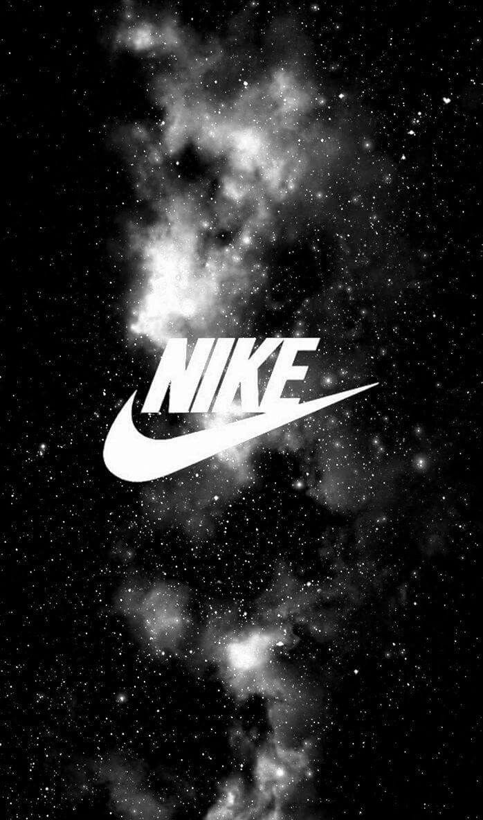 Logo Nike su galassia nera, 698x1184 Full HD Verticale, iPad mini