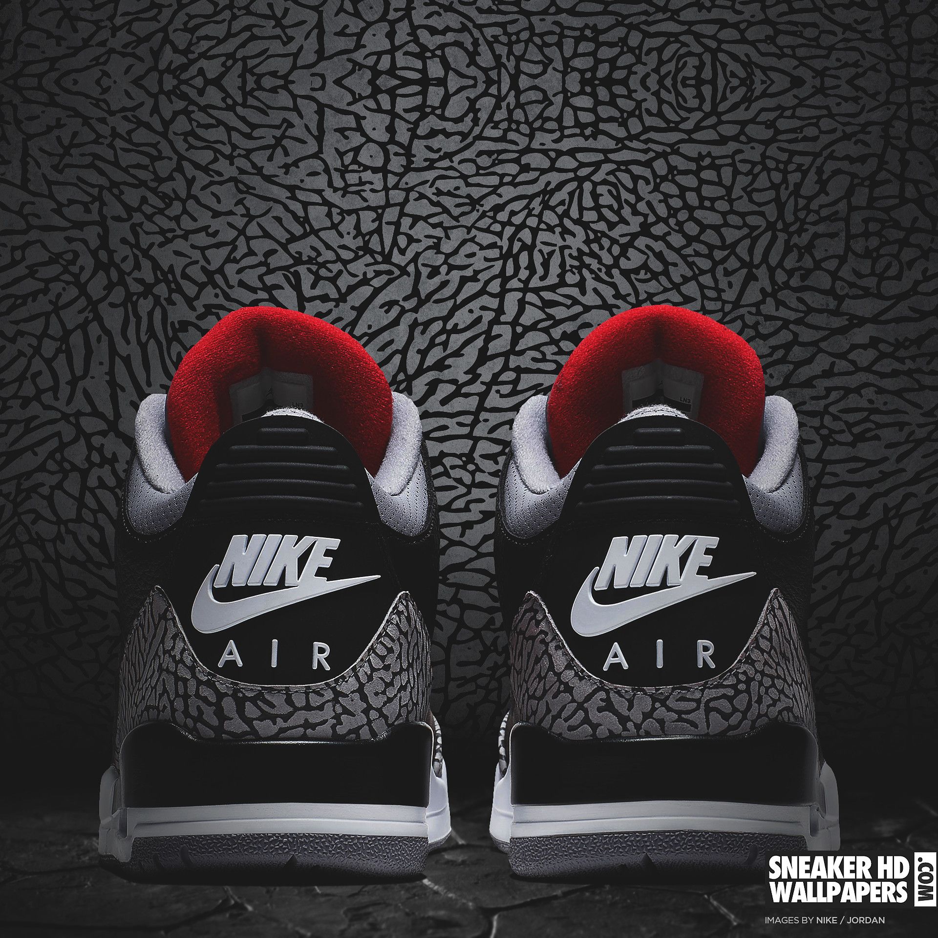 Nike Air Jordan sneakers nere, 1920x1920 WUXGA, Desktop