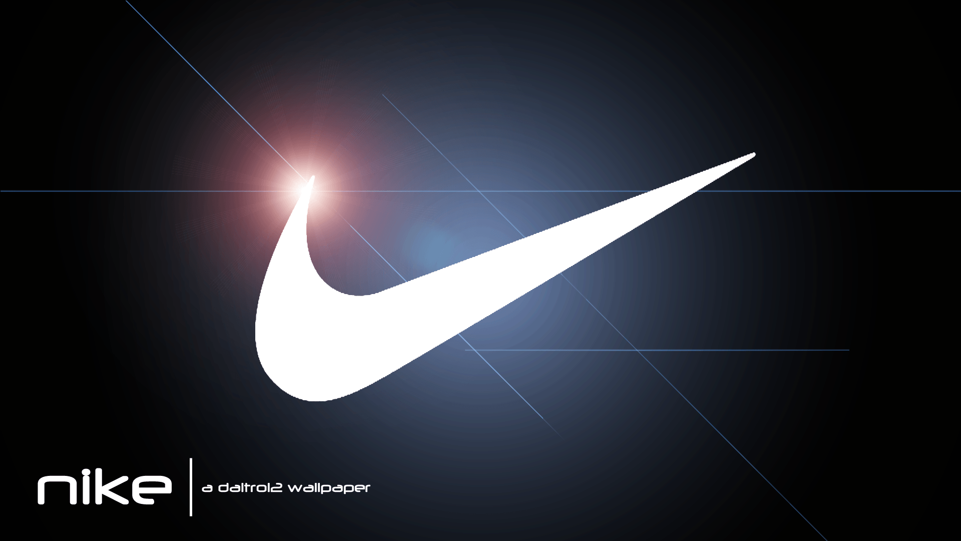 Logo Nike sfondo nero, 736x1308 Full HD Verticale, Smartphone