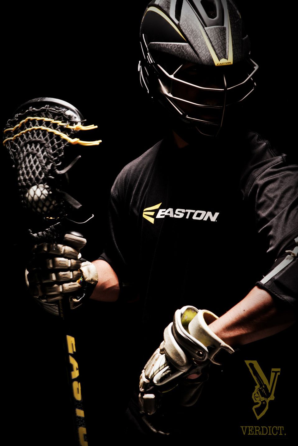 Giocatore lacrosse Easton nero, 959x1438 Full HD Verticale, iPhone