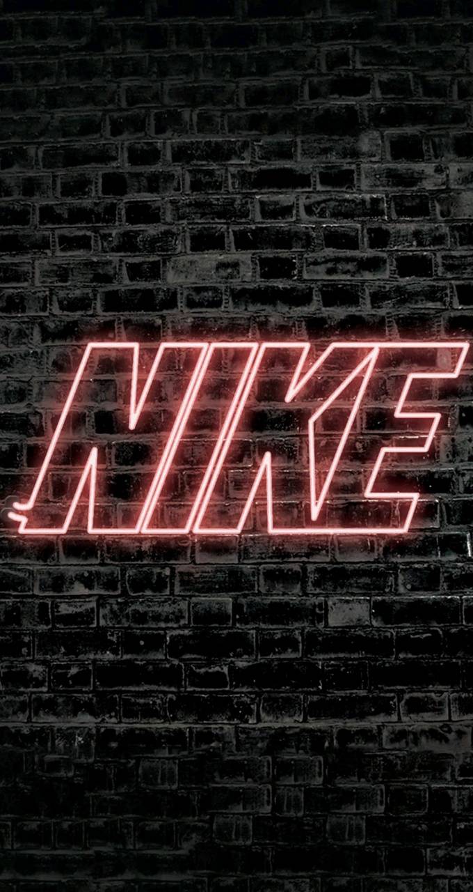 Logo Nike rosso neon, 1600x900 HD Ready, Desktop