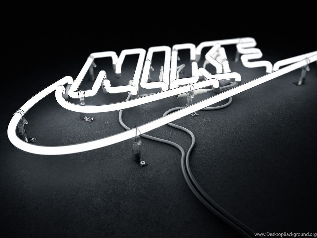 Logo Nike verde neon, 2561x1441 1440p, Desktop