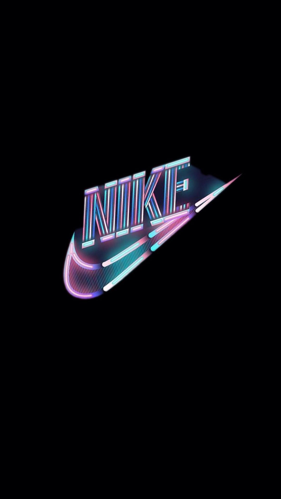 Logo Nike fuoco notte, 1920x1200 Full HD+, Desktop