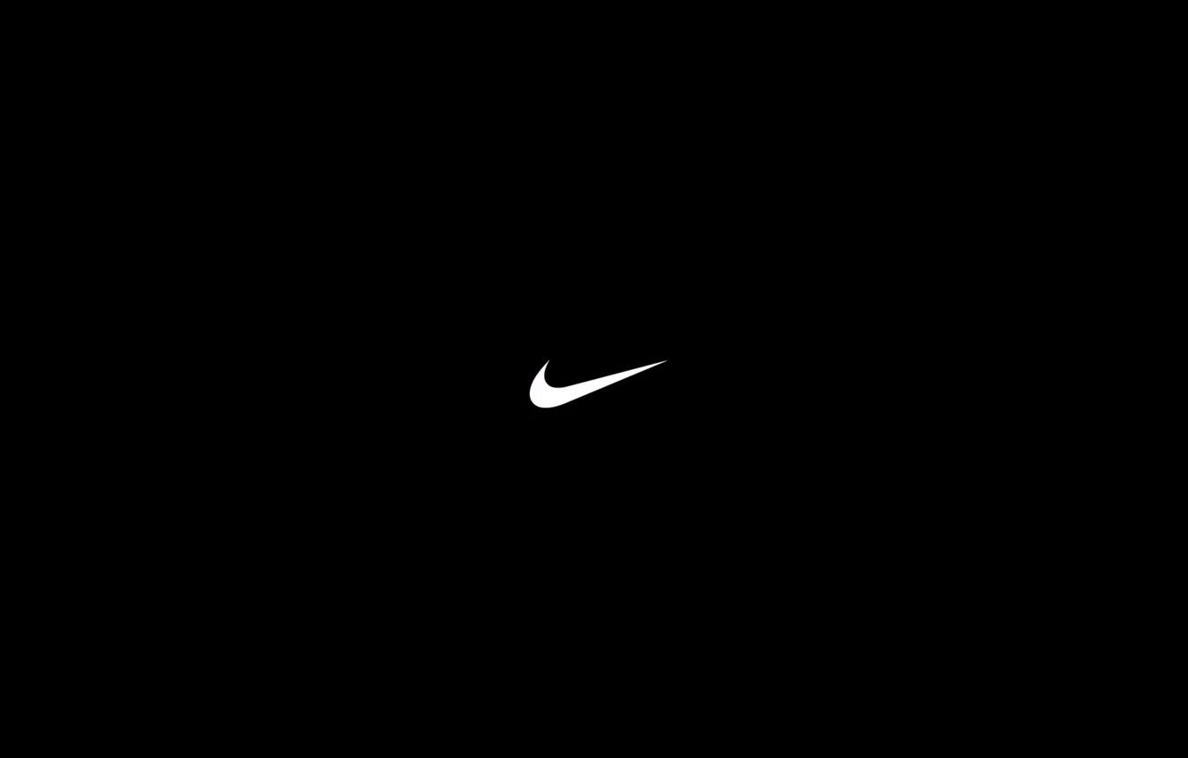 Logo Nike bianco su nero, 1332x850 HD, Notebook Gaming