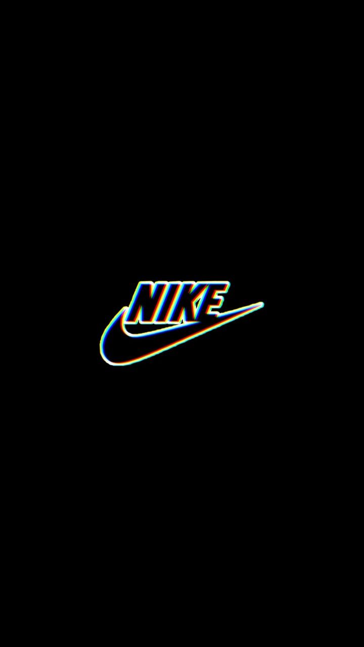 Logo Nike neon rosso, 1600x900 900p, Desktop