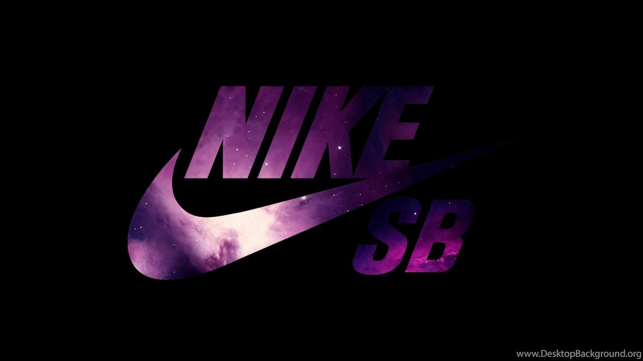 Logo Nike SB galassia viola, 1280x720 720p, Laptop