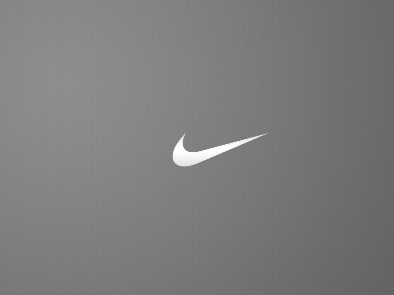 Logo Nike bianco sfondo blu scuro, 1920x1080 Full HD 1080p, Desktop