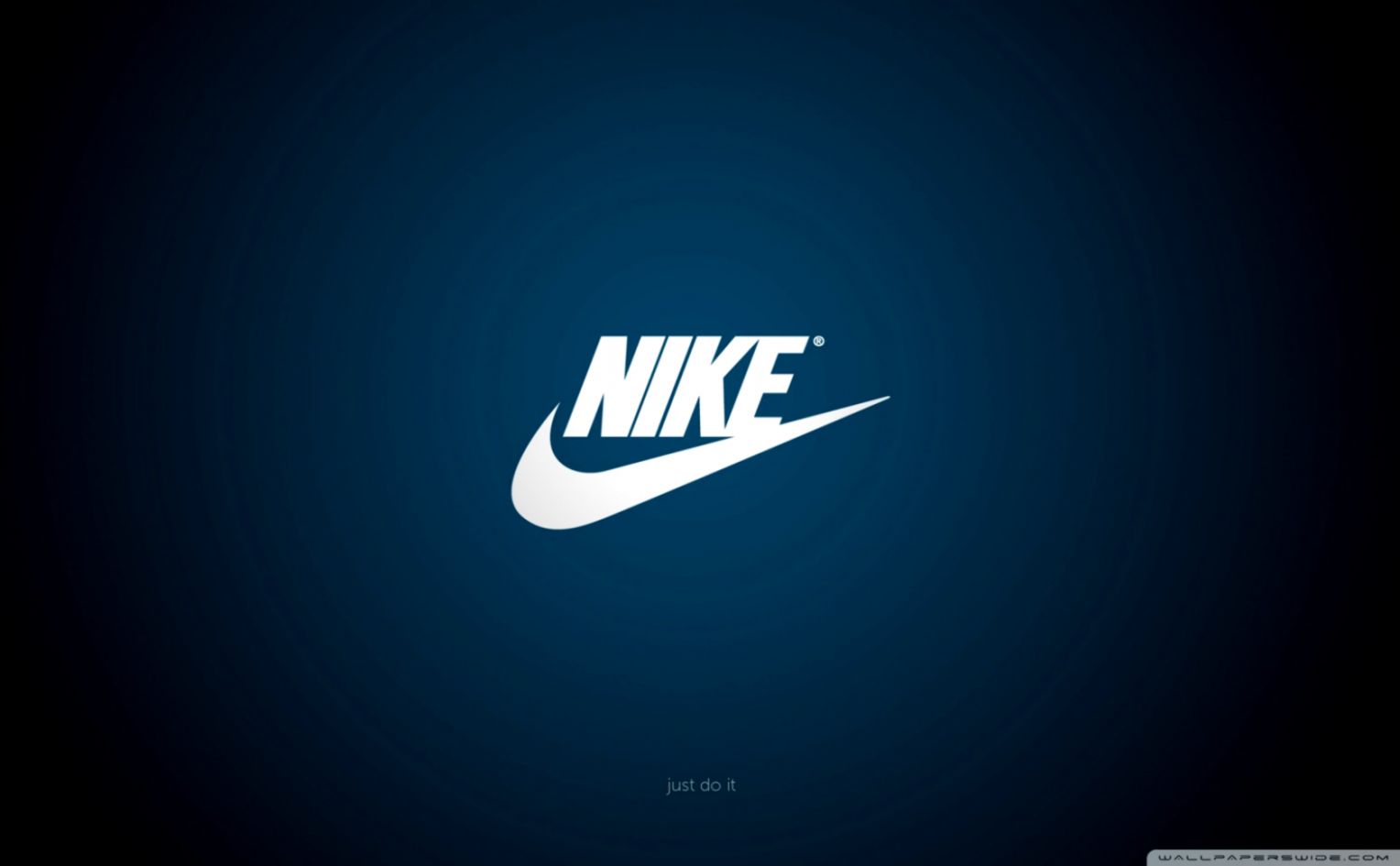 Logo Nike sfondo blu, 1528x945 HD, PC Desktop