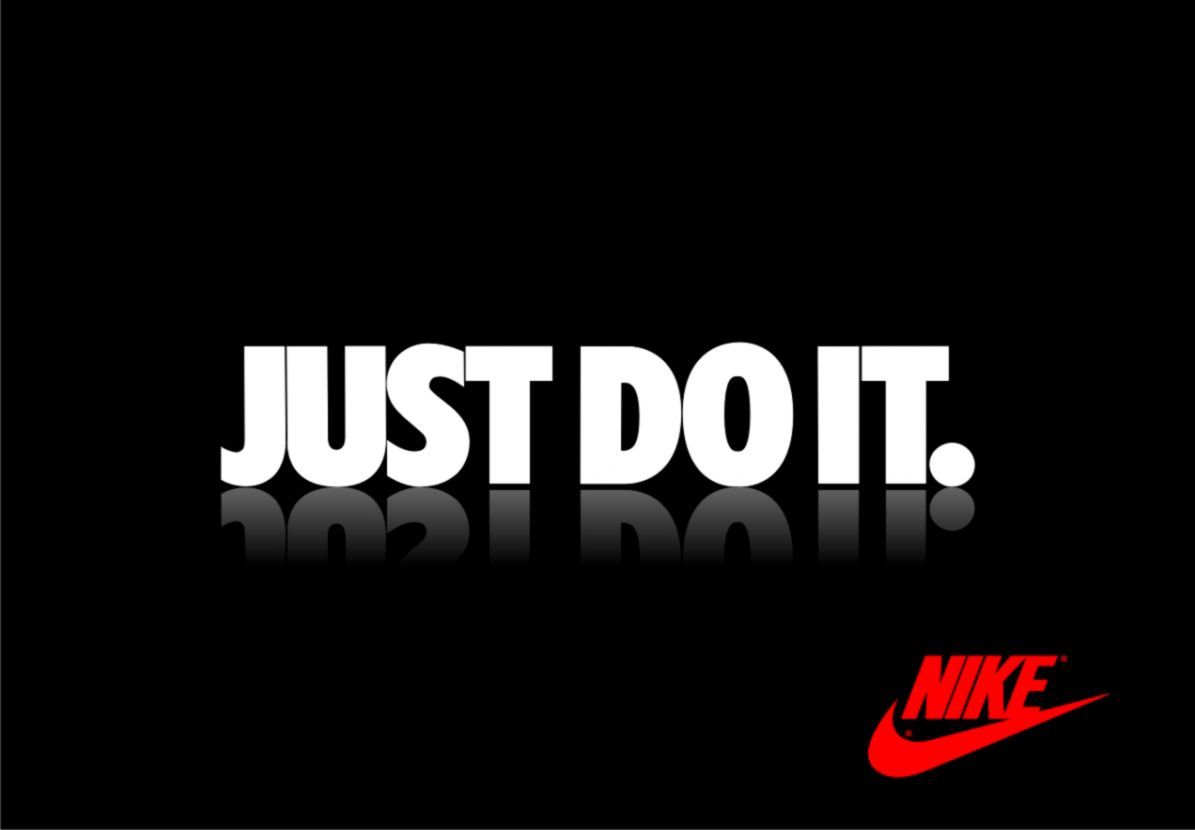 Nike Just Do It logo, 1195x830 HD, Desktop