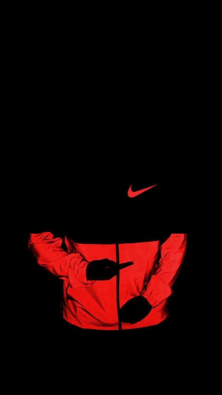 Logo Nike rosso e nero, 720x1280 Full HD Verticale, iPhone