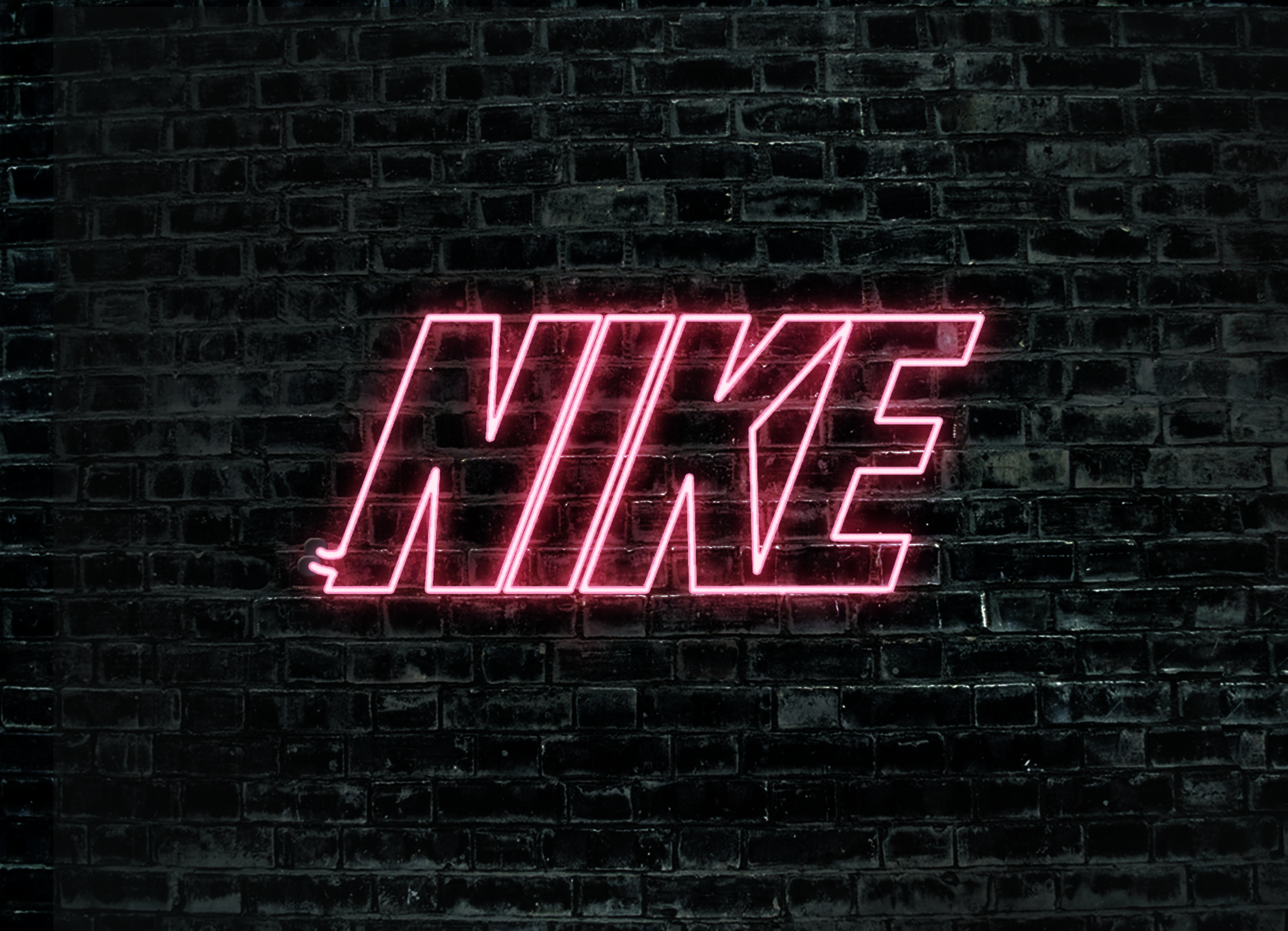 Logo Nike e Apple, sfondo rosso, azienda tech, 1920x1200 WUXGA, Desktop
