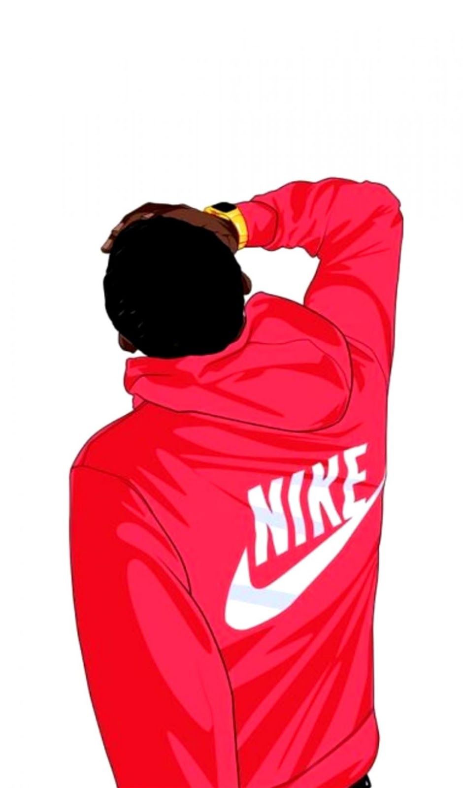 Homer Simpson logo Nike rosa, serie animata, 720x1280 Full HD Verticale, Smartphone