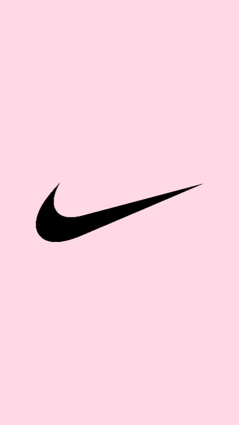 Logo Nike nero rosa, swoosh, 826x1472 Full HD Verticale, iPhone