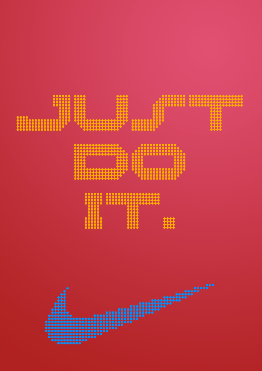 Logo Nike rosa esagoni, 1280x2272 Verticale, Mobile