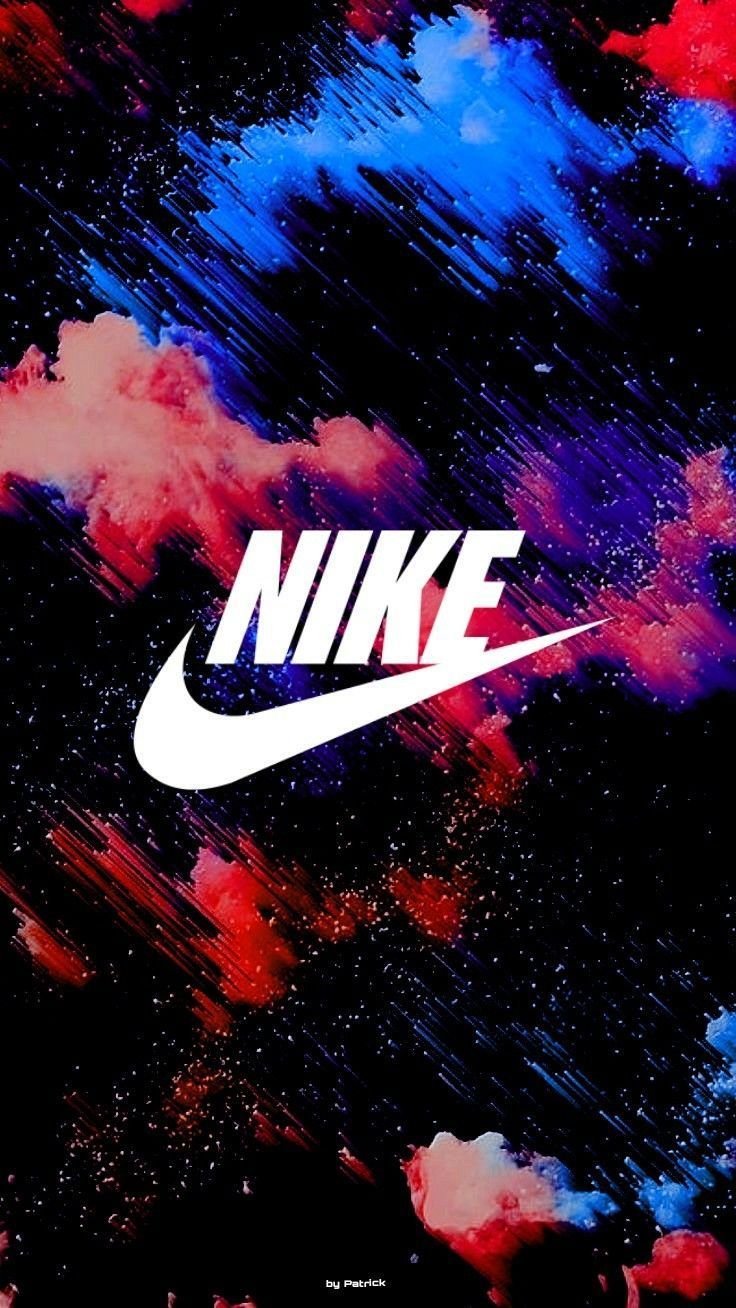 Logo Nike su galassia, 720x1280 Full HD Verticale, Smartphone