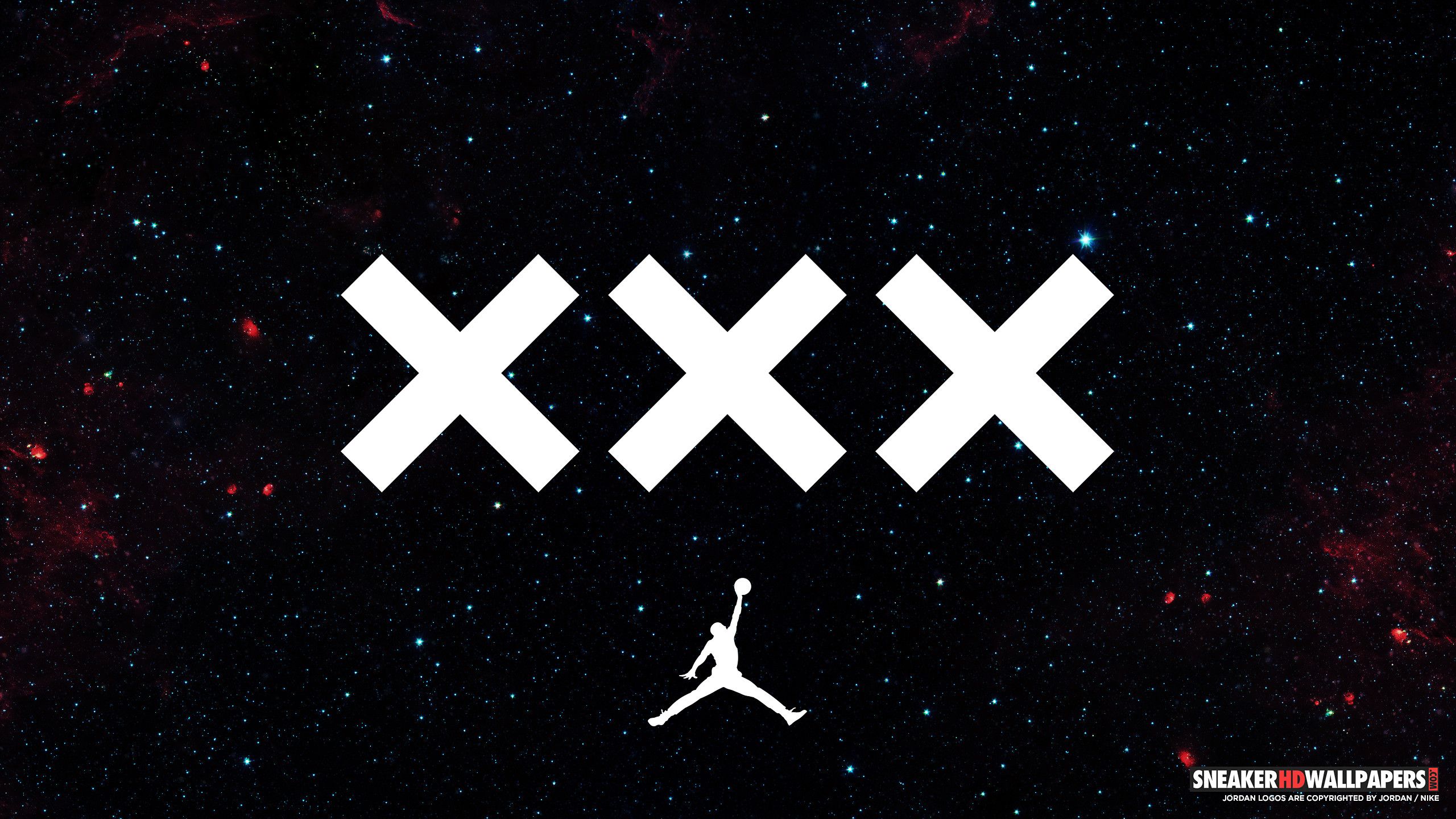 Logo Nike su nebulosa spaziale, 736x1308 Full HD Verticale, Smartphone