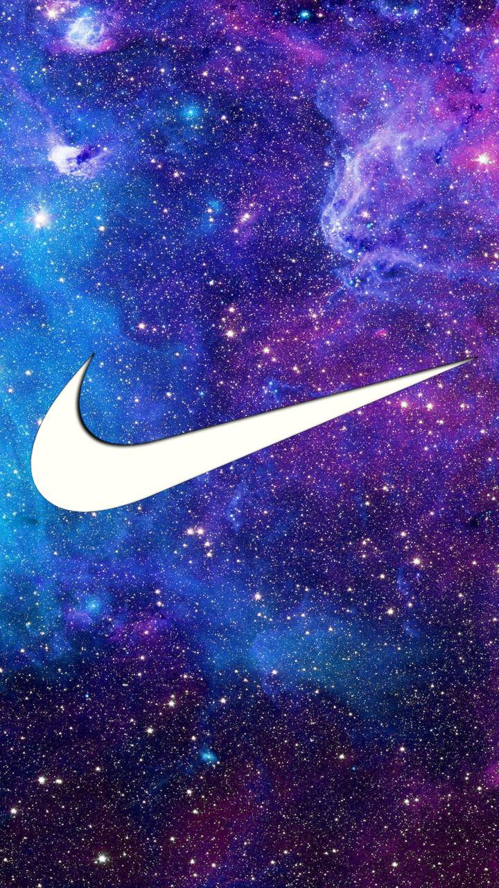 Logo Nike su galassia, 720x1280 Verticale, Telefono