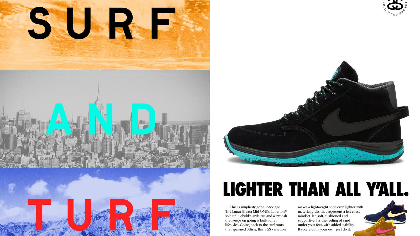 Sneaker Nike Stüssy nera, swoosh, 1600x900 900p, PC