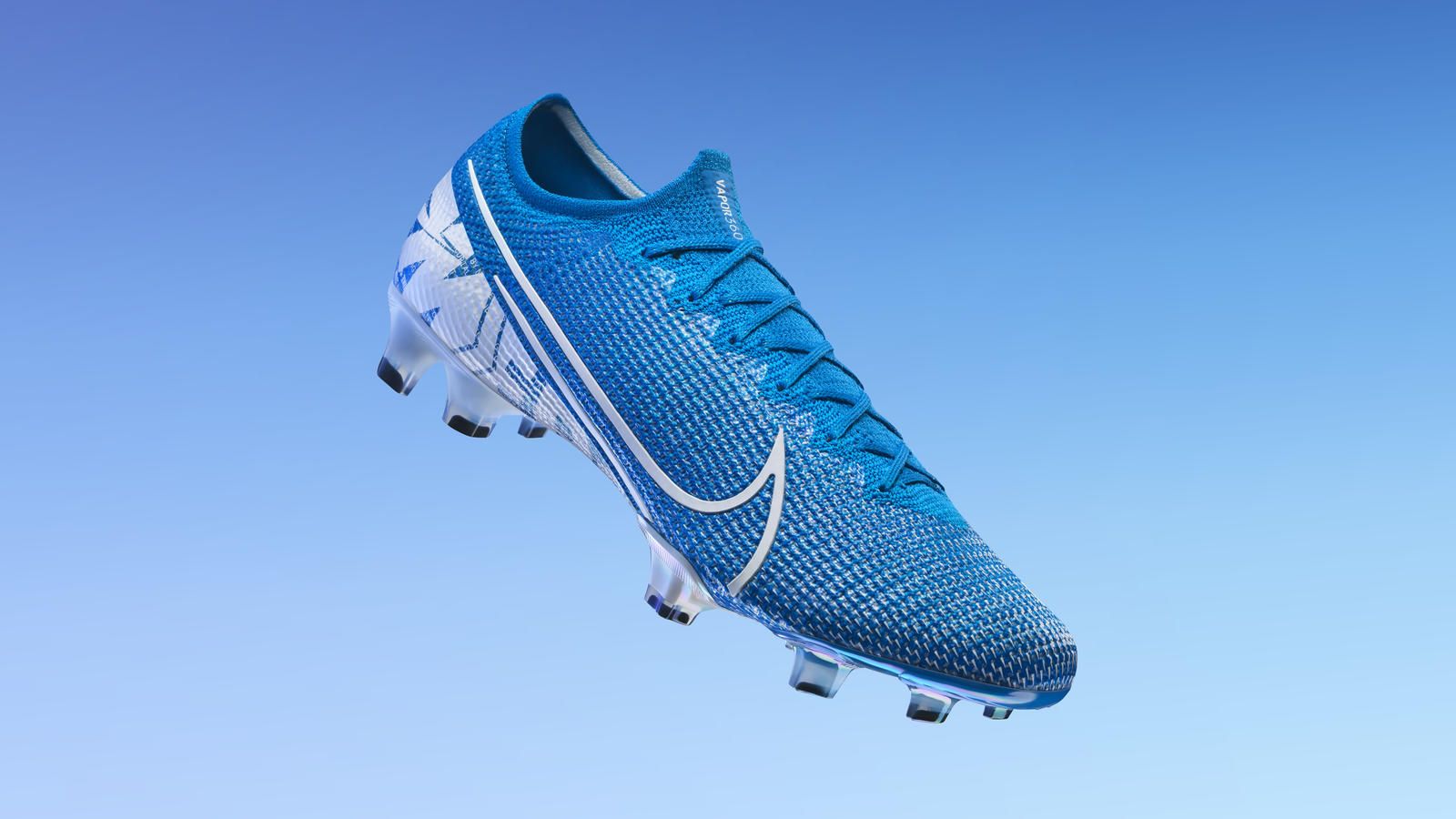 Scarpa calcio Nike Mercurial blu, 1600x900 HD, Desktop