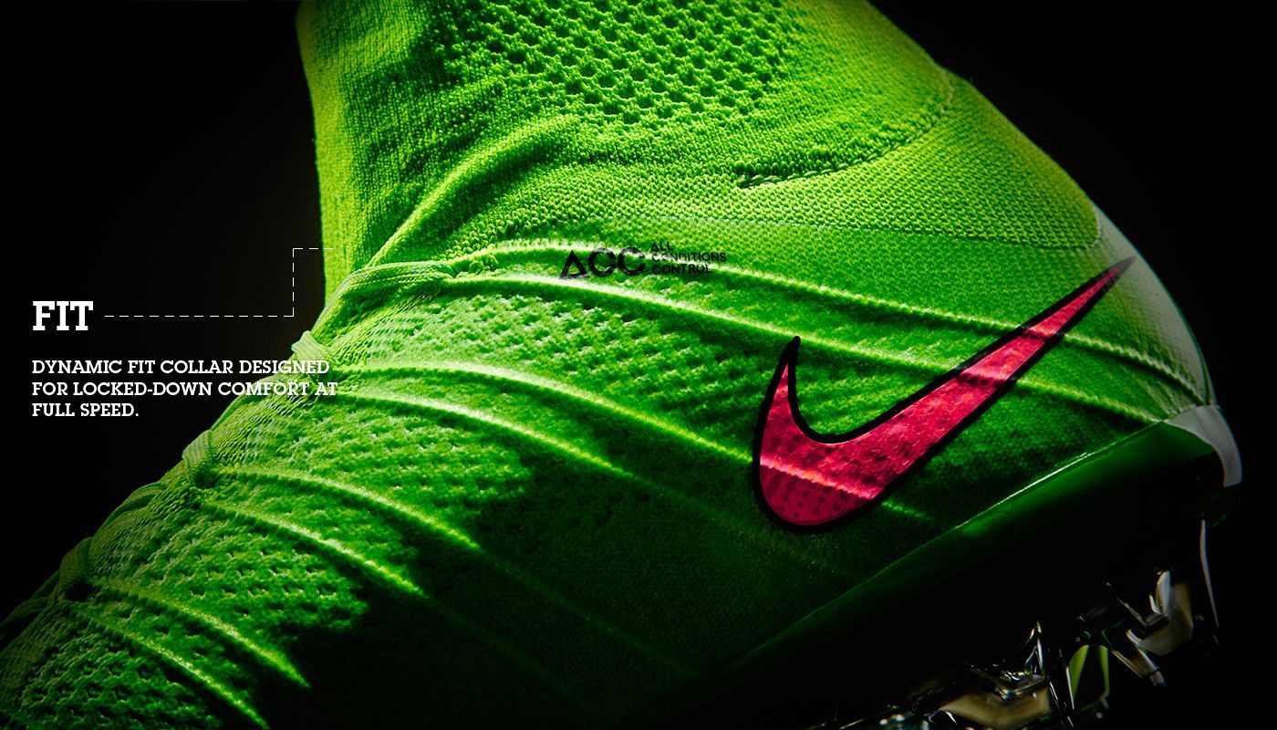 Scarpa Nike Superfly verde, 1400x800 HD, Desktop