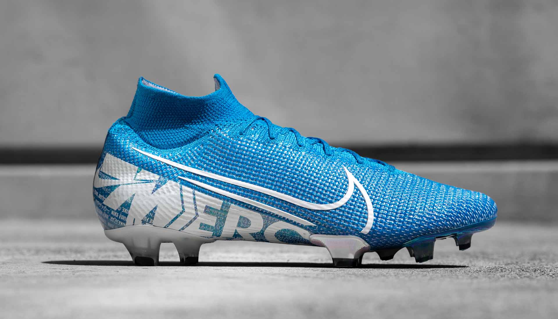 Scarpa calcio Nike Mercurial blu, 1920x1100 1080p, Desktop