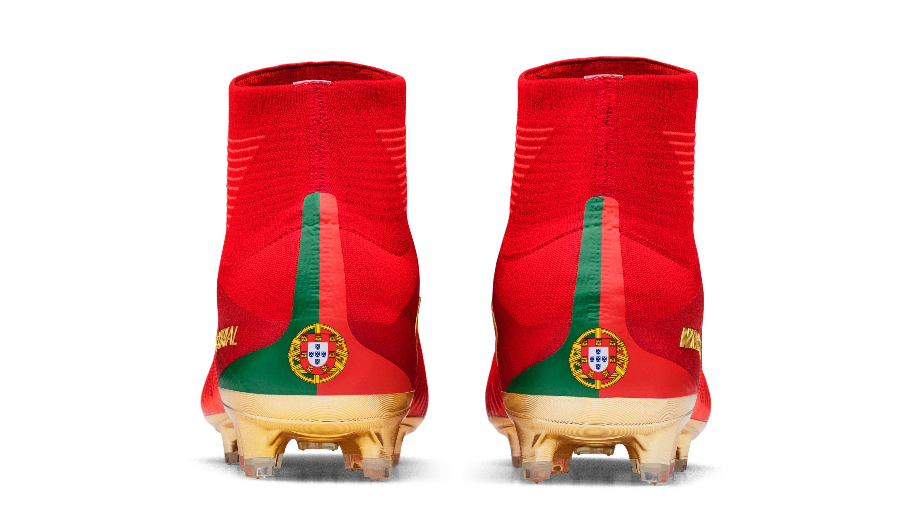 Scarpe calcio Nike Portogallo rosse, 3200x1800 2K+, Desktop