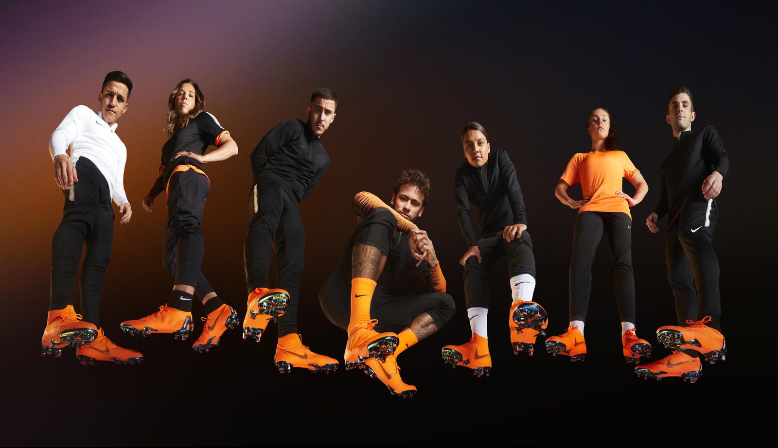 Scarpe Nike Mercurial Superfly arancioni, 1600x922 900p, PC
