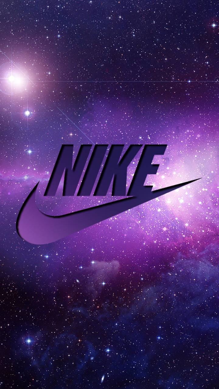 Logo Nike su galassia, 720x1280 Verticale, Telefono