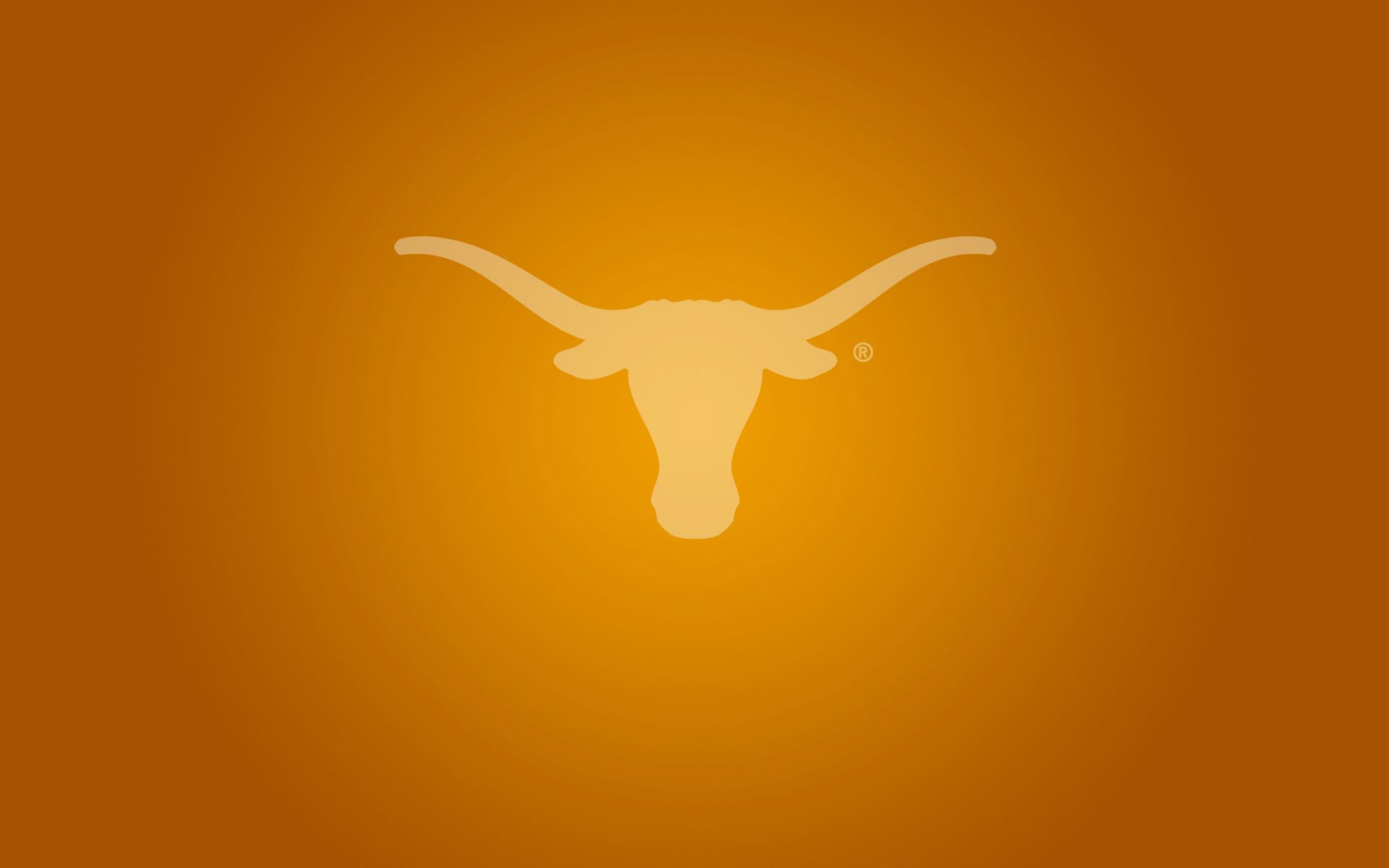 Logo Texas Longhorns arancione, 1920x1200 WUXGA, Laptop