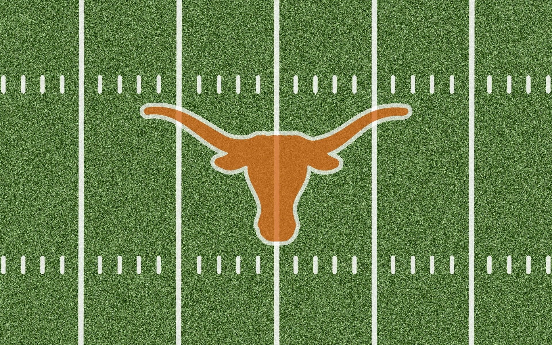 Logo Texas Longhorns campo football, 1920x1200 Full HD+, PC